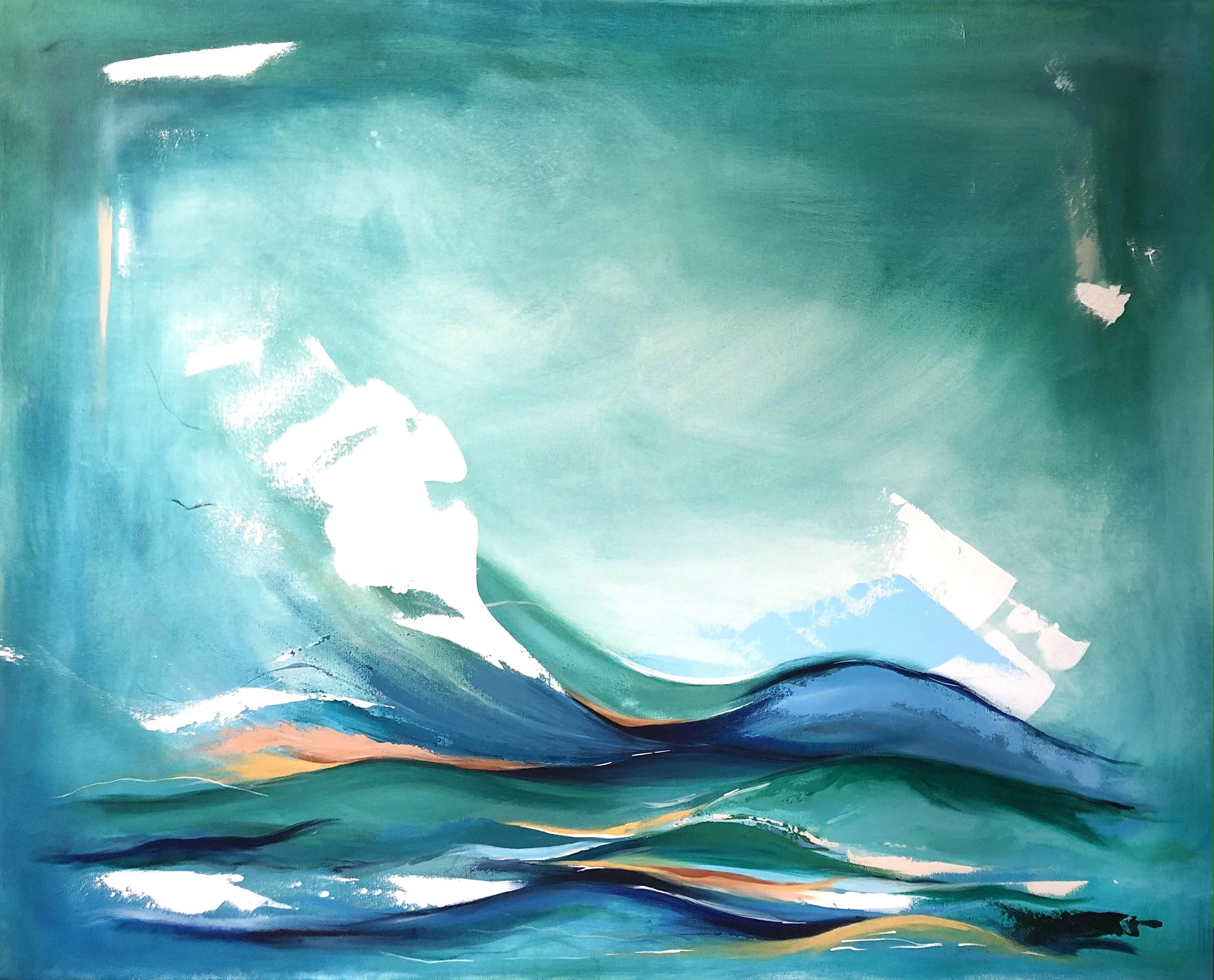 48"X60" - Acrylic on canvas 