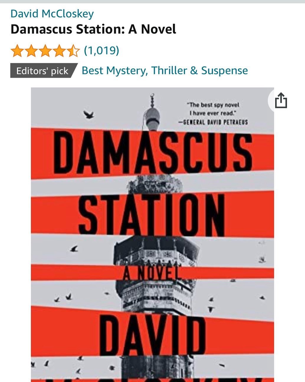 I know it&rsquo;s a random milestone, but still pretty cool to see Damascus Station cross the 1,000 rating mark on Amazon (and most of them are also pretty good!) Thanks to all of the readers and supporters who made this possible. Very humbled and gr