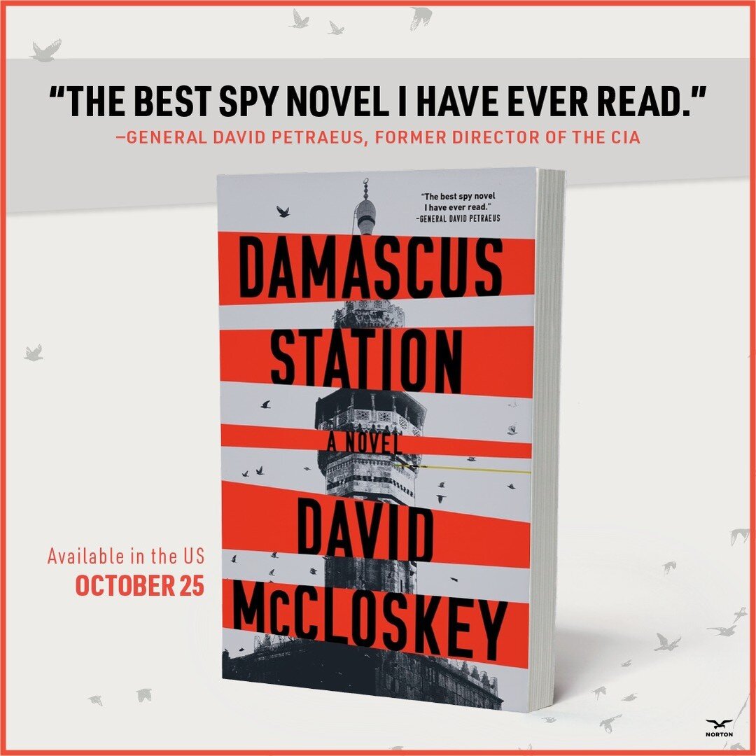 Damascus Station is out in paperback in the US on 25 October and on January 26th in the UK! Hard to believe the book is already a year old...