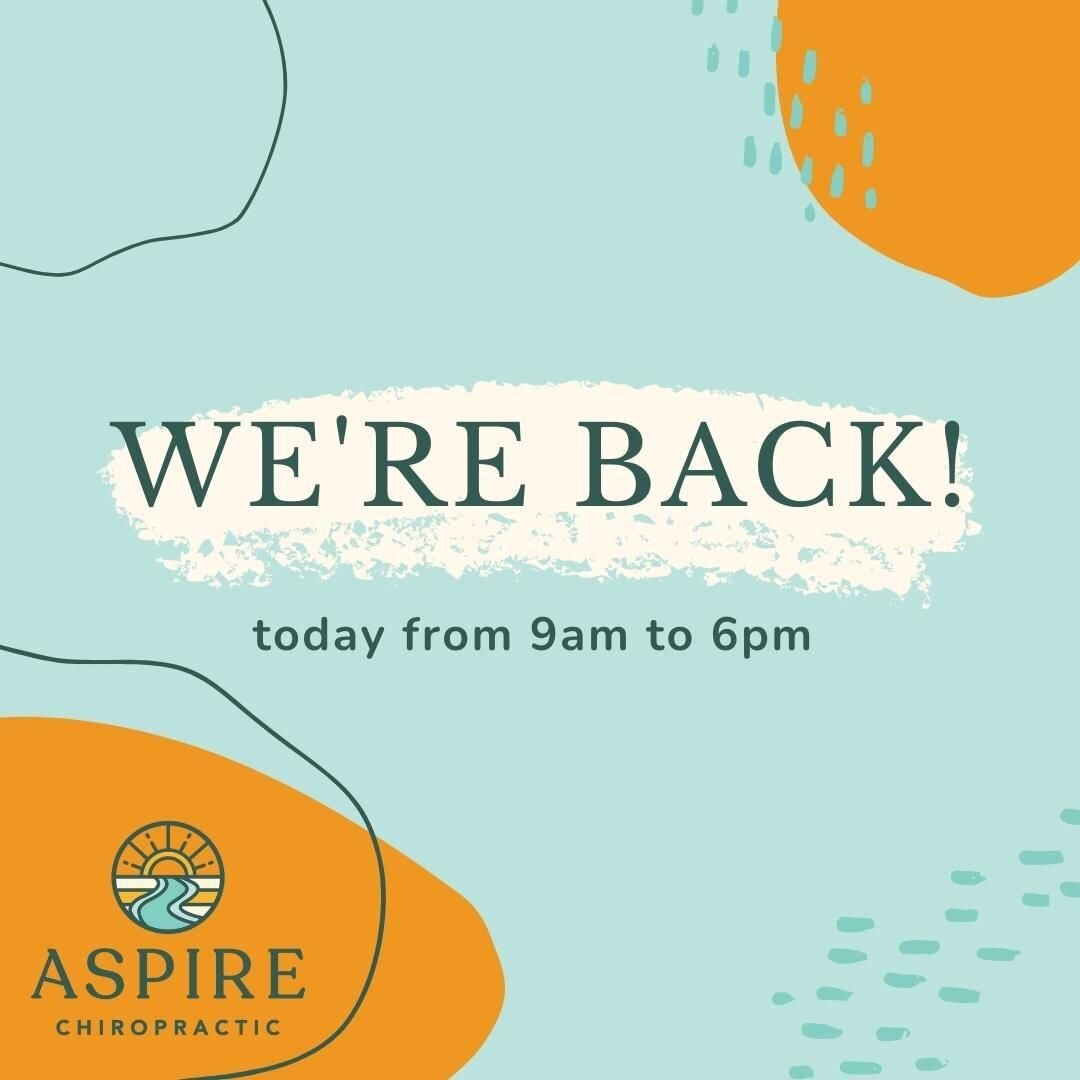 We&rsquo;re back!!

Can&rsquo;t wait to see you all today from 9am-6pm, if you need an appointment, call us on 0492802905
.
.
.
.
.
#newcastle #newcastlensw #adamstown #adamstownnsw #health #wellness #wellbeing #goals #healthylifestyle #movement #mob