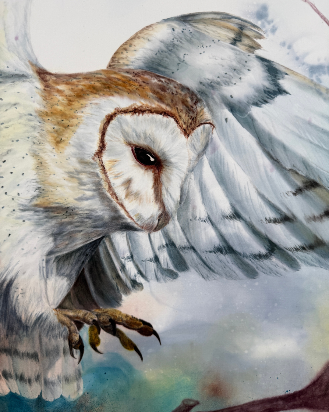 In the Stillness, We Hear Silk Painting 30x40 4.png