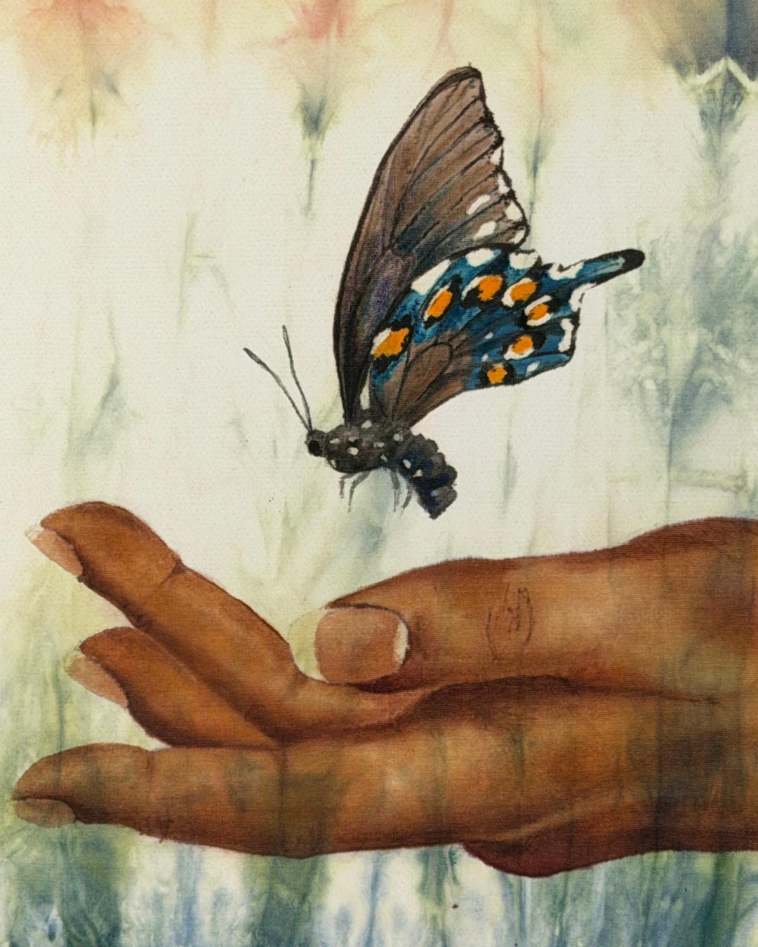 Courage to Rise Silk Painting 14x11. 3.png