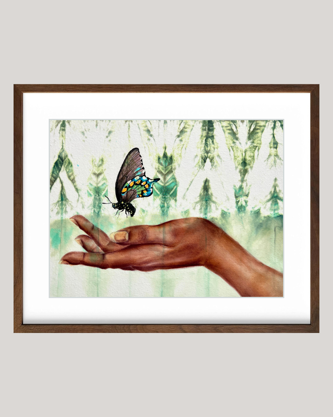 Open Palm, Open Path Fine Art Print