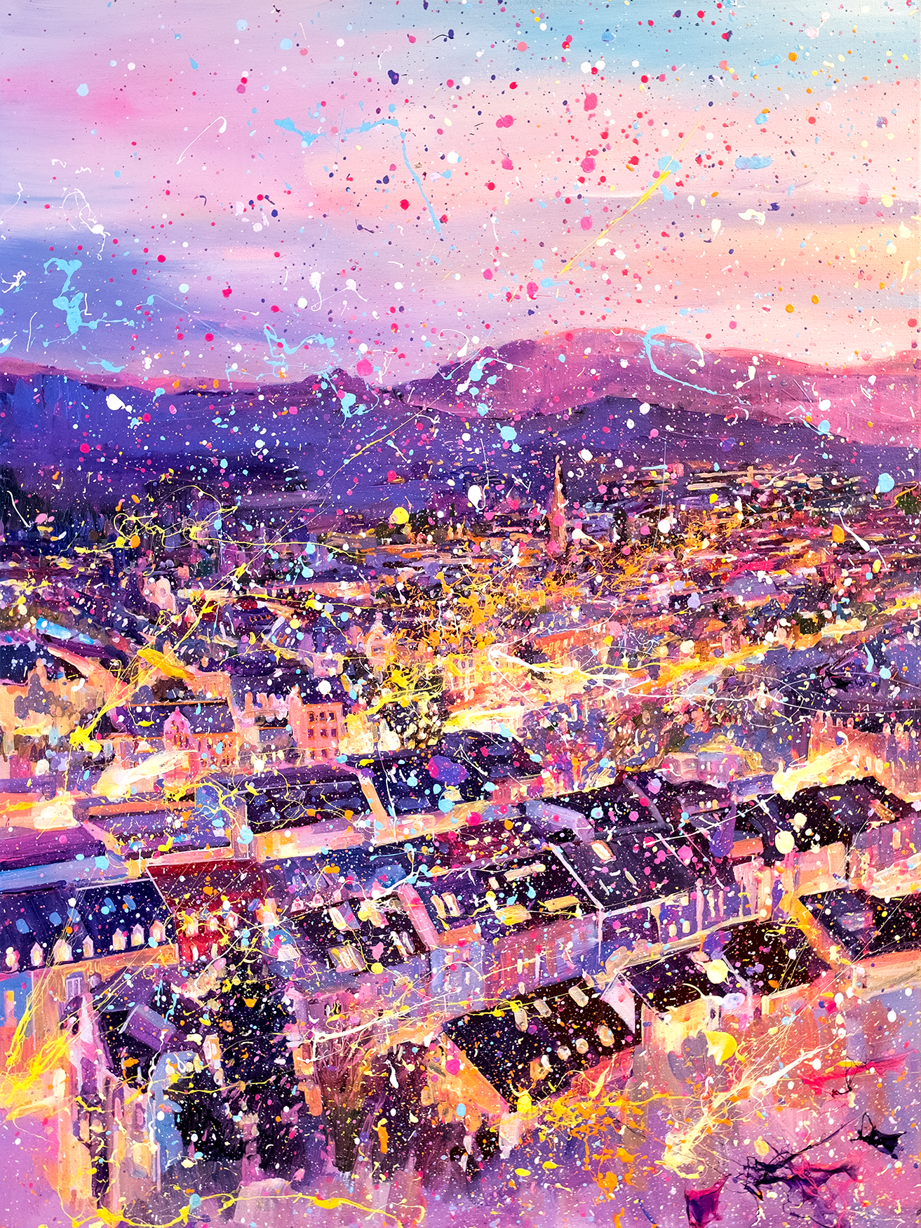 Freiburg Wiehre From Schlossberg / 2025