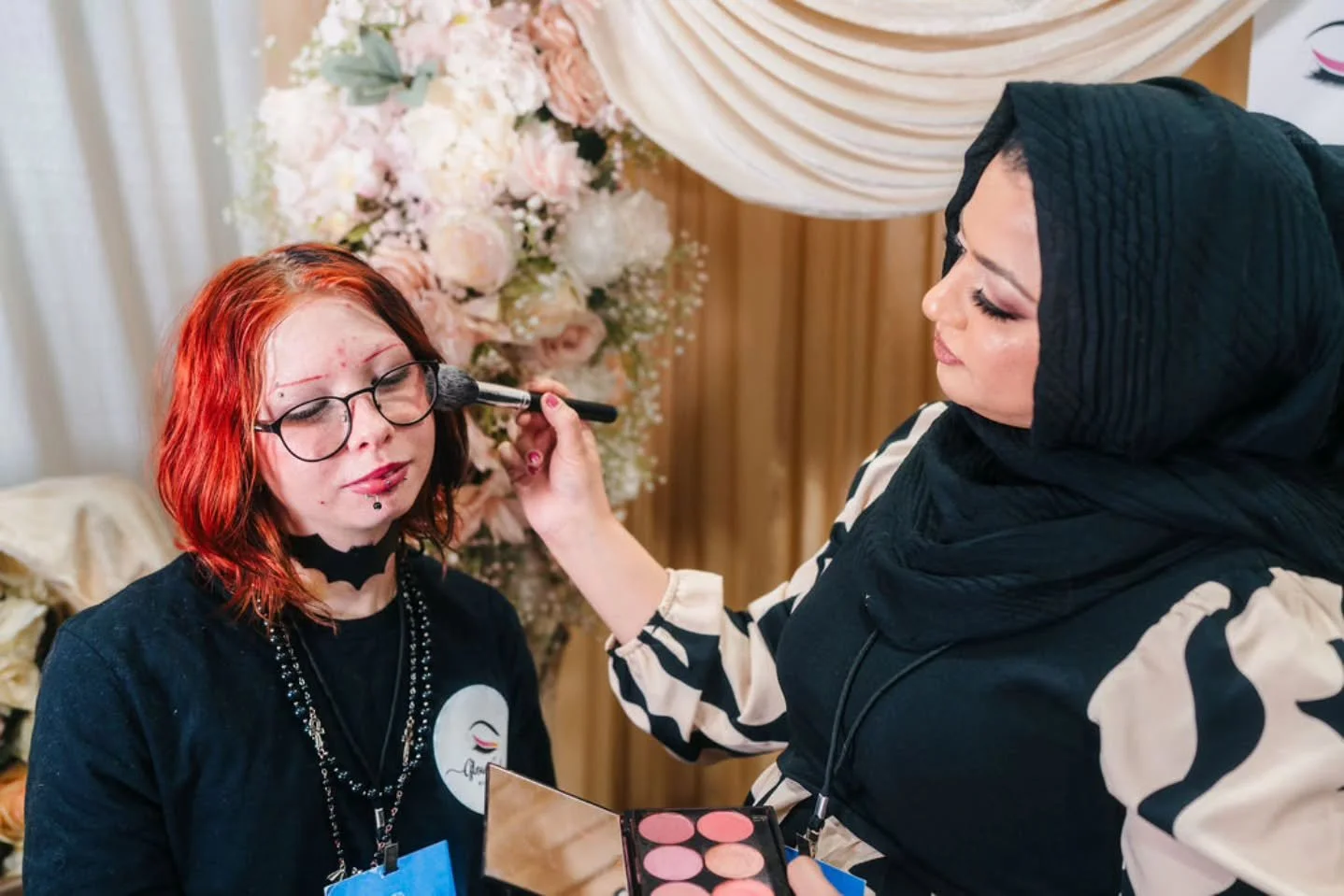 My team and I had a blast meeting you brides and your wonderful supports at @canadasbridalshow ❤️ Can't wait to see you again in my salon chair next 😉

Photo courtesy of: @gildedweddings.ca