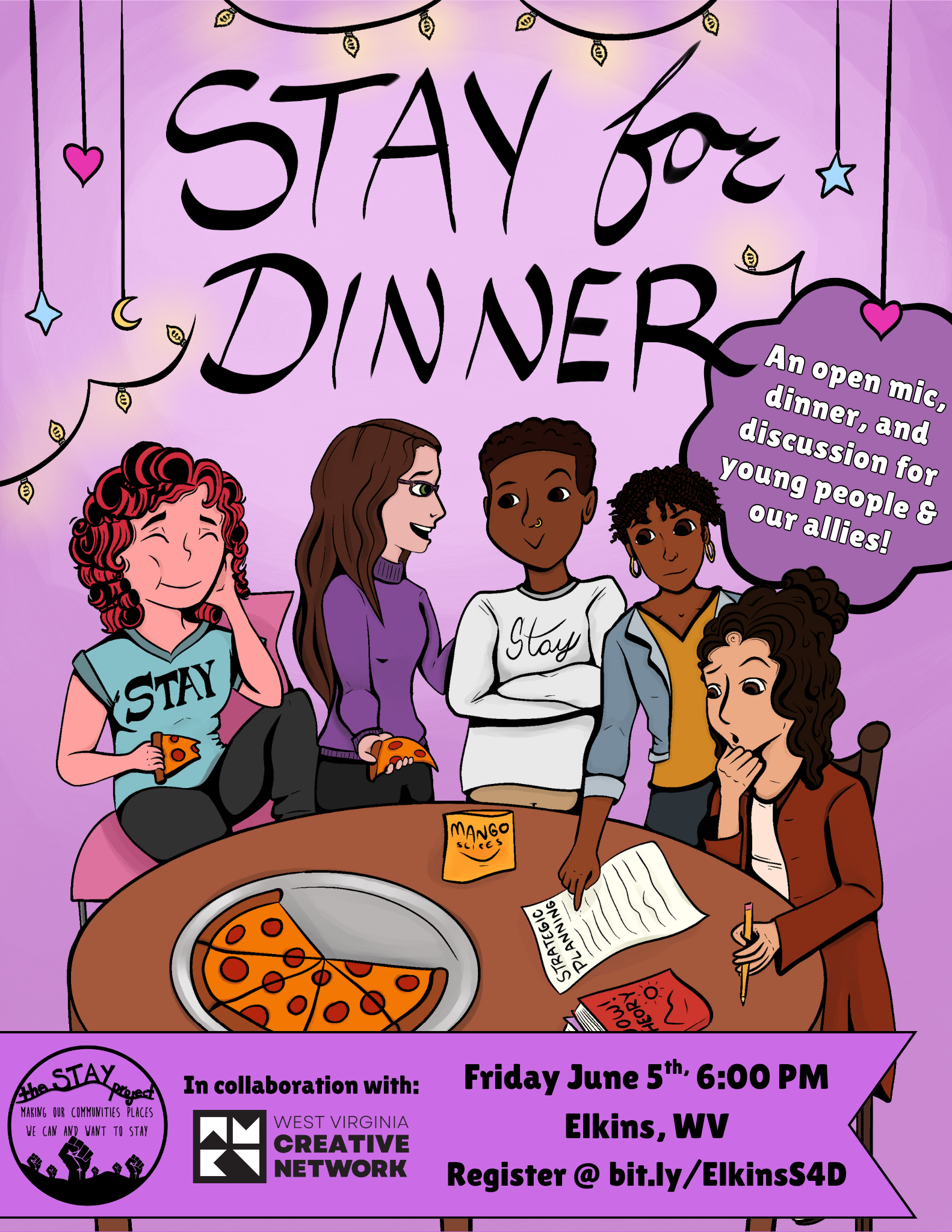 STAY For Dinner - Elkins, WV 