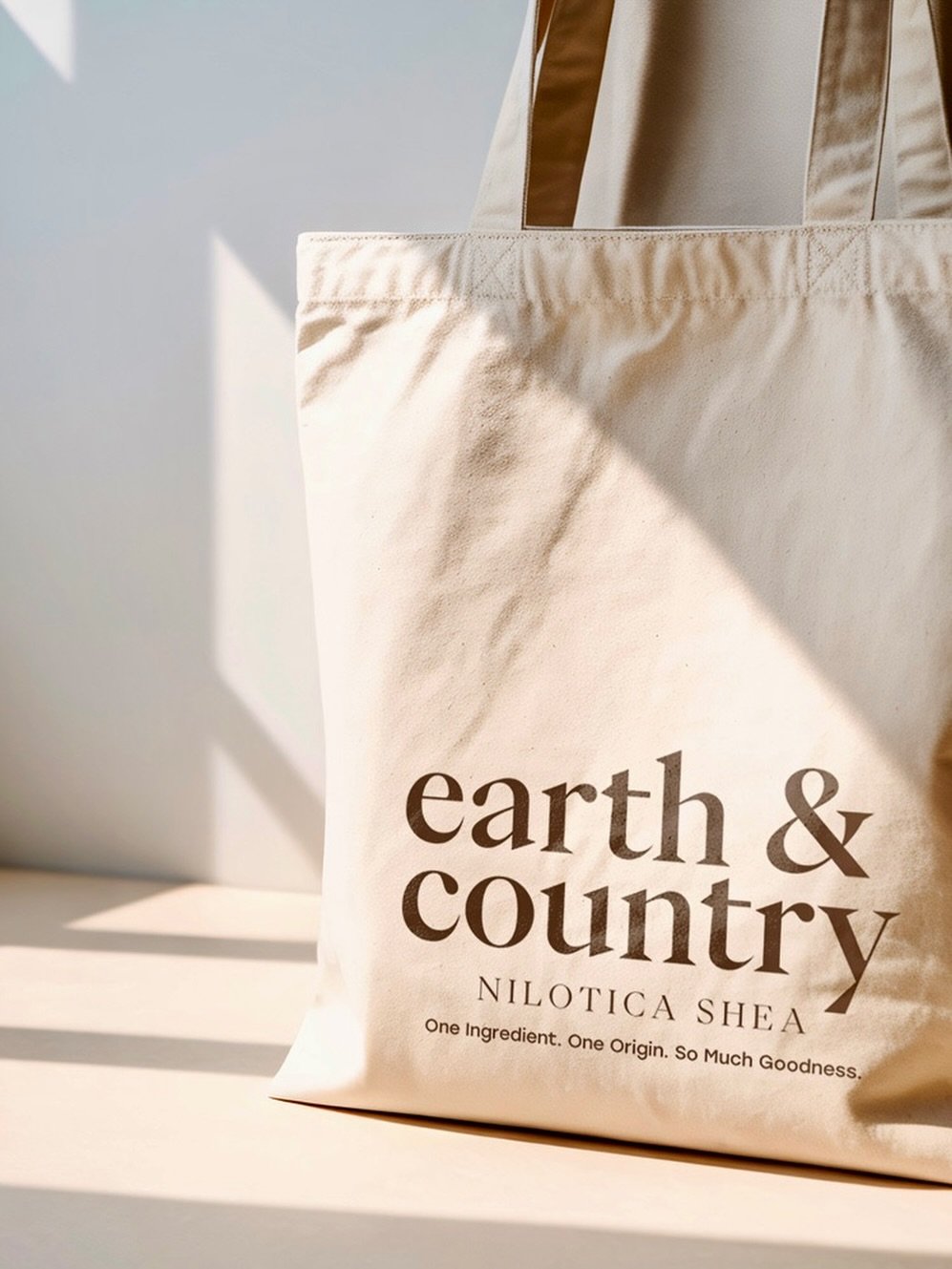 This project still sticks with me&hellip;.
Terra and I worked together last summer to create the visual identity for Earth and Country, and we were really intentional about keeping the logo simple. We chose a strong, understated typeface because the 