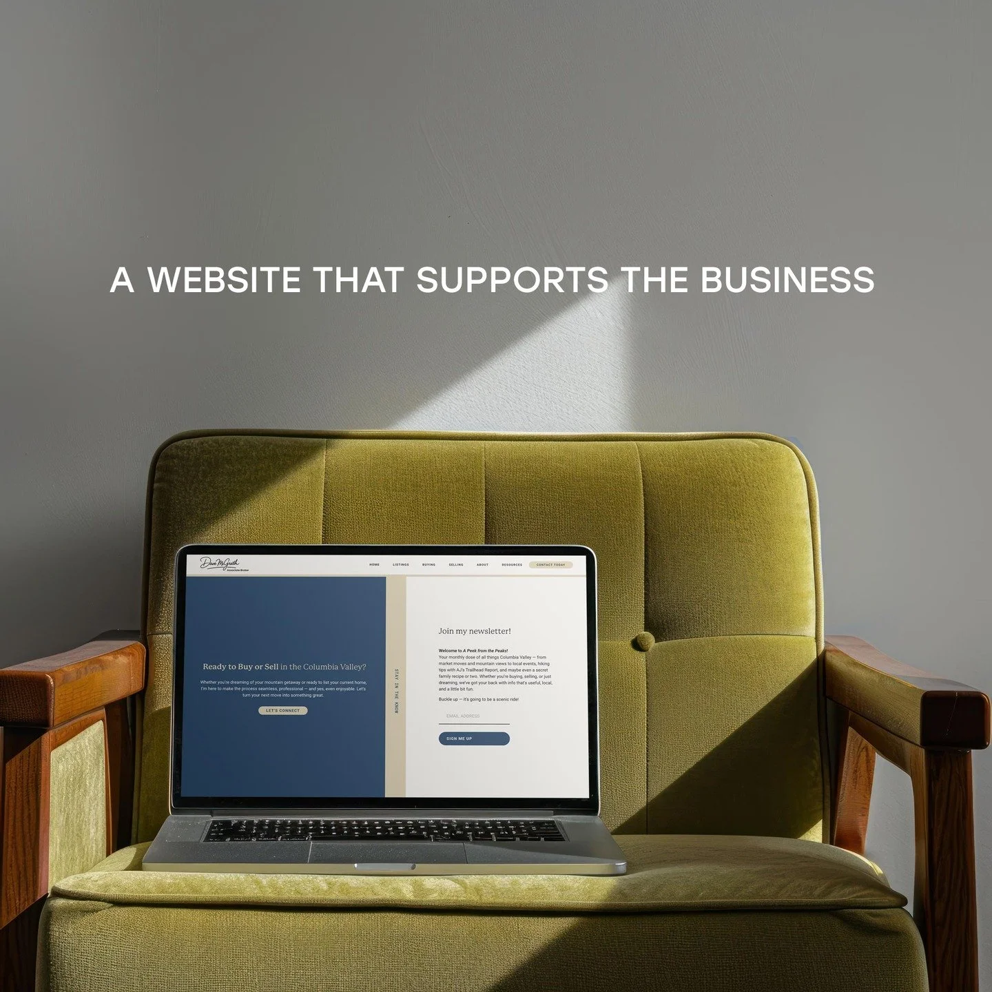 This is what clarity looks like after launch.

When a website is built with intention, it stops feeling like something you have to brace yourself before sharing. You&rsquo;re not explaining it, defending it, or adding a disclaimer before you send the