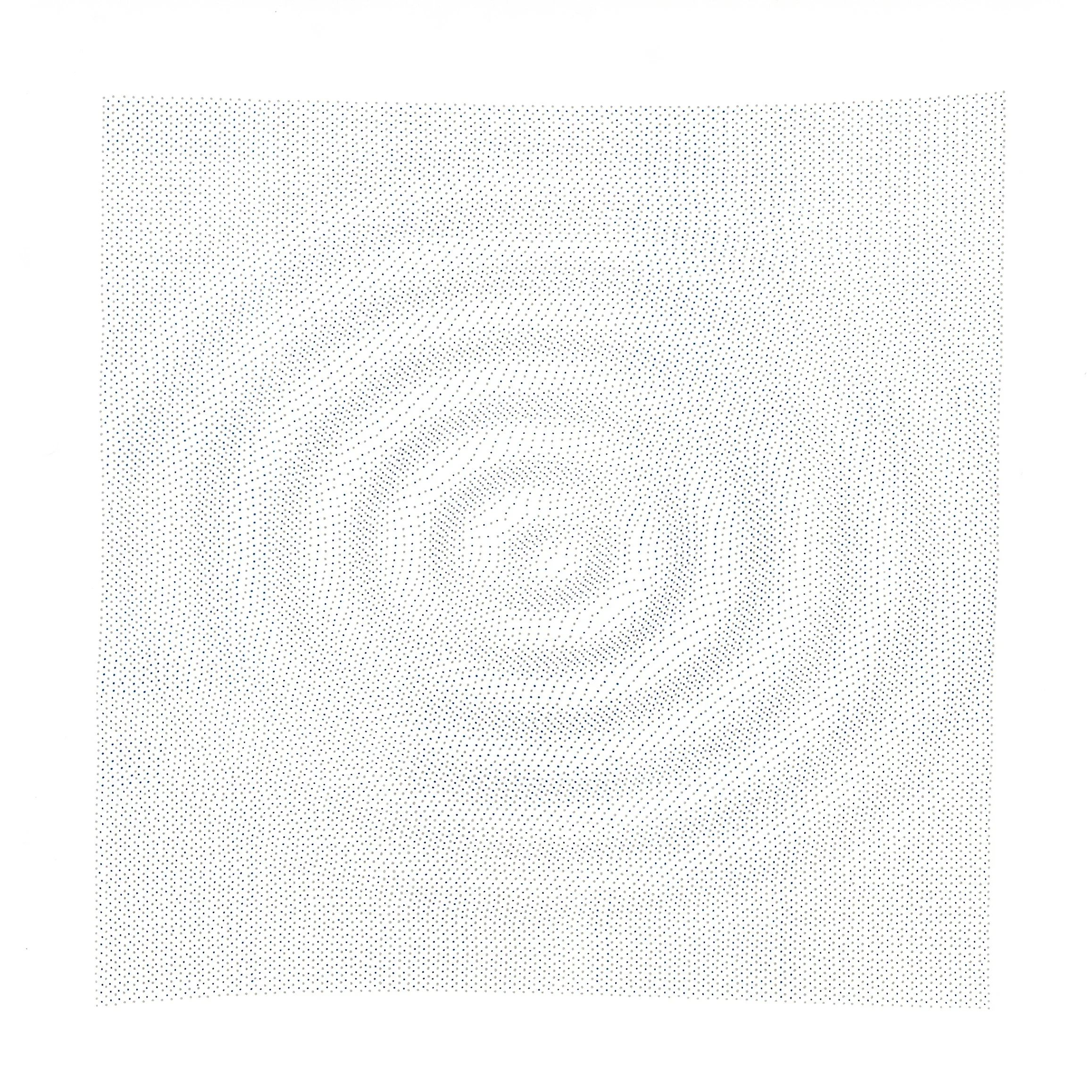 Stilling, no 1, Watercolour Marker on Paper, 60x60cm, 2026.