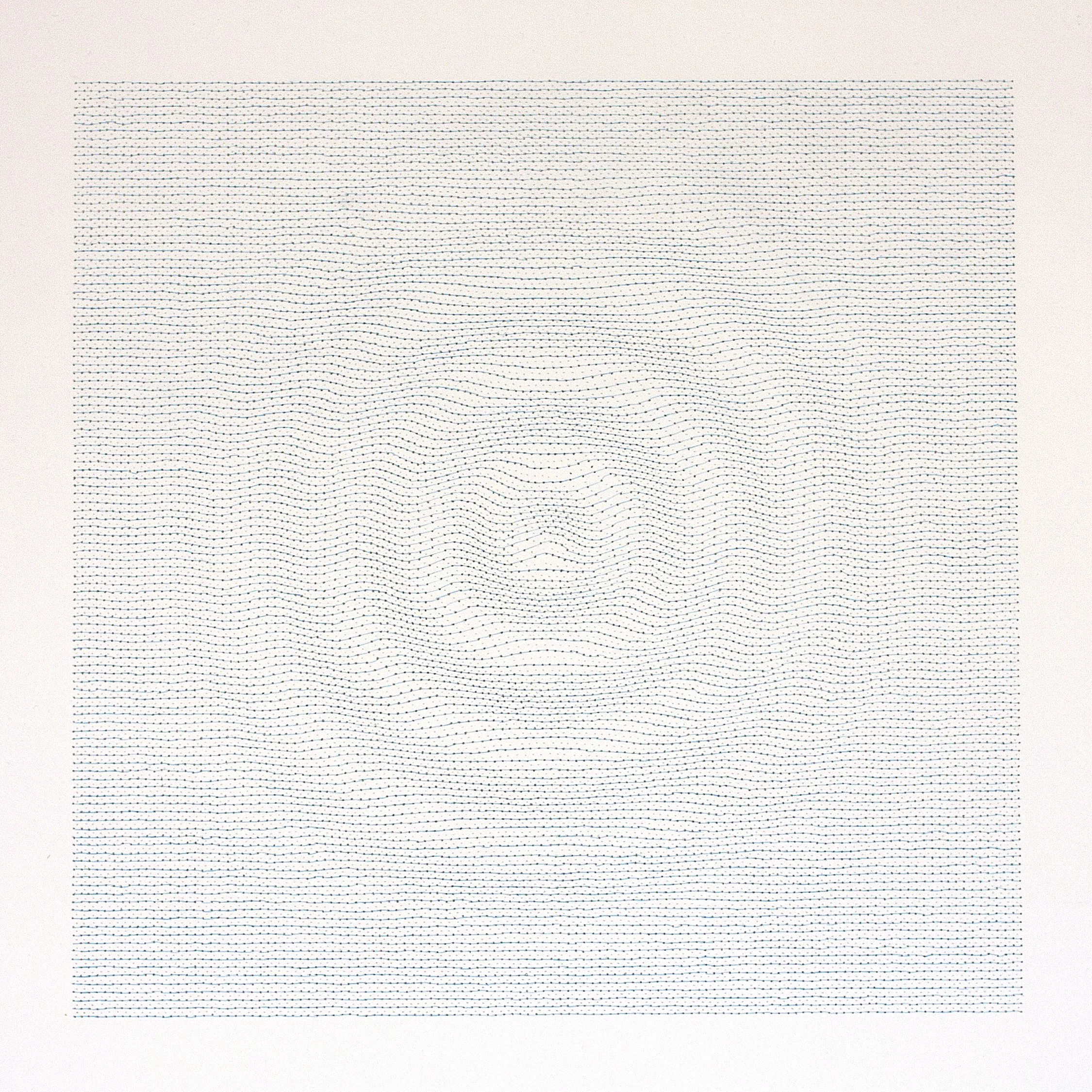 Ryoanji (Circling, Pencil on Paper, 50x50, 2017