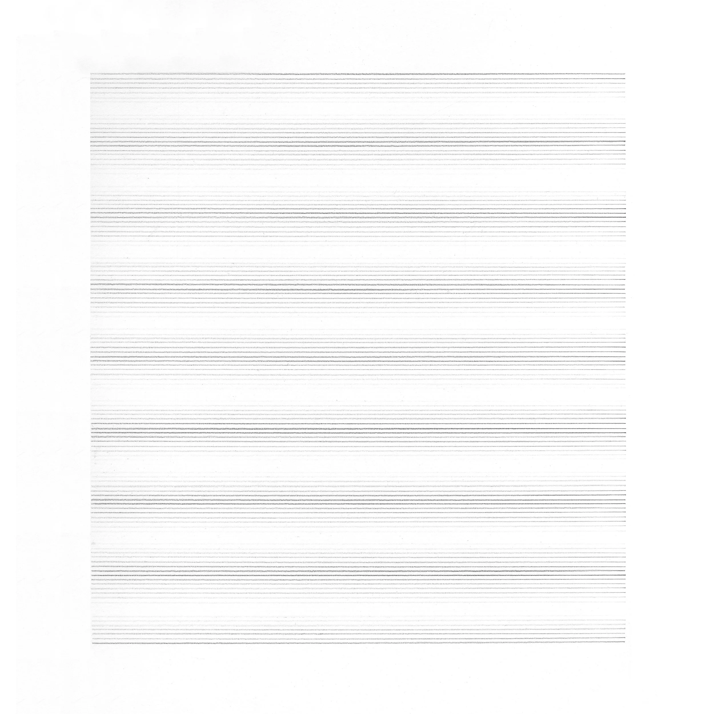 Ruler Drawing 2018.01 (Greyscale), Polychromos Pencils on Paper, 50x50 cm, 2018.