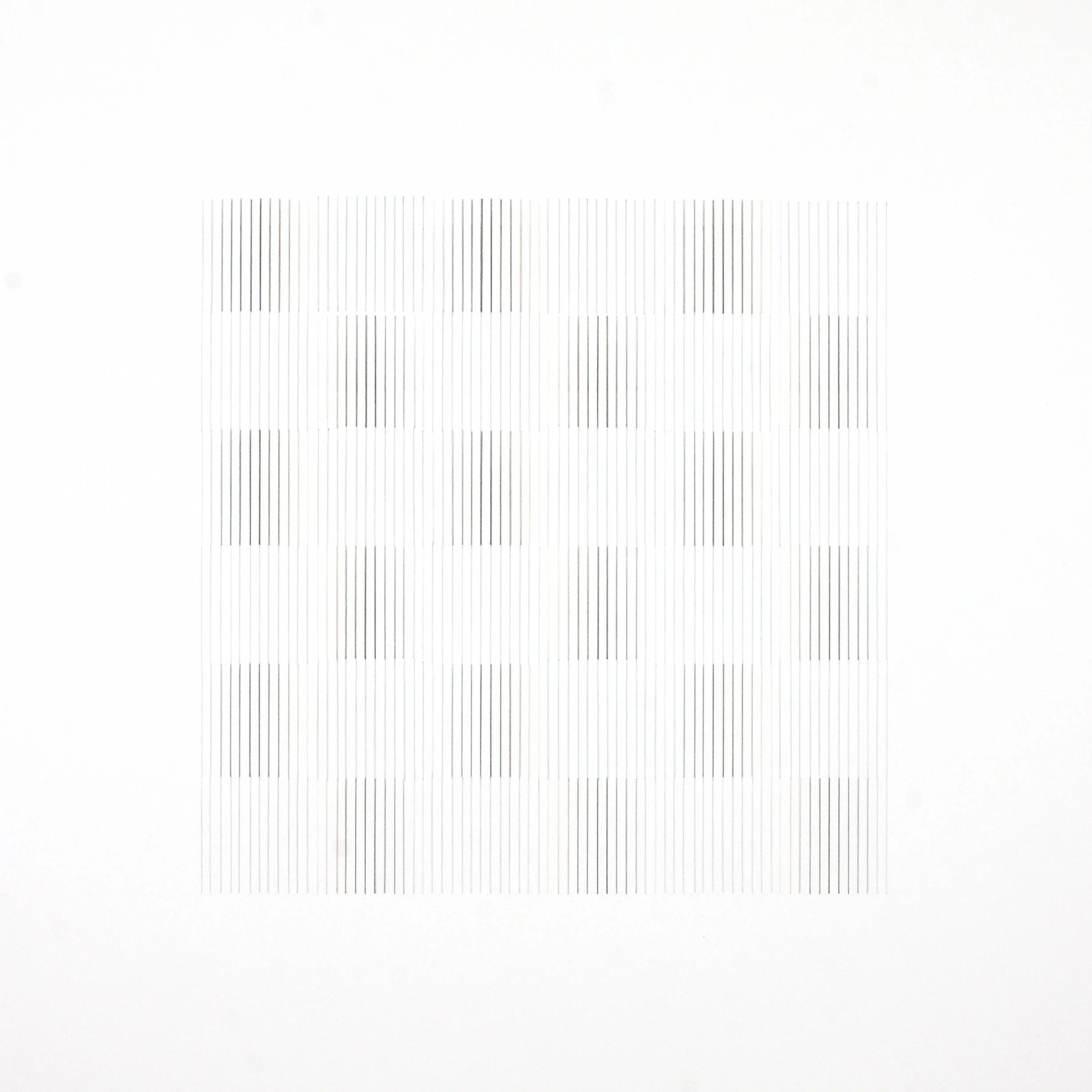 Modular Gradient Study no 8 pencil on paper, 64x64cm, 2023