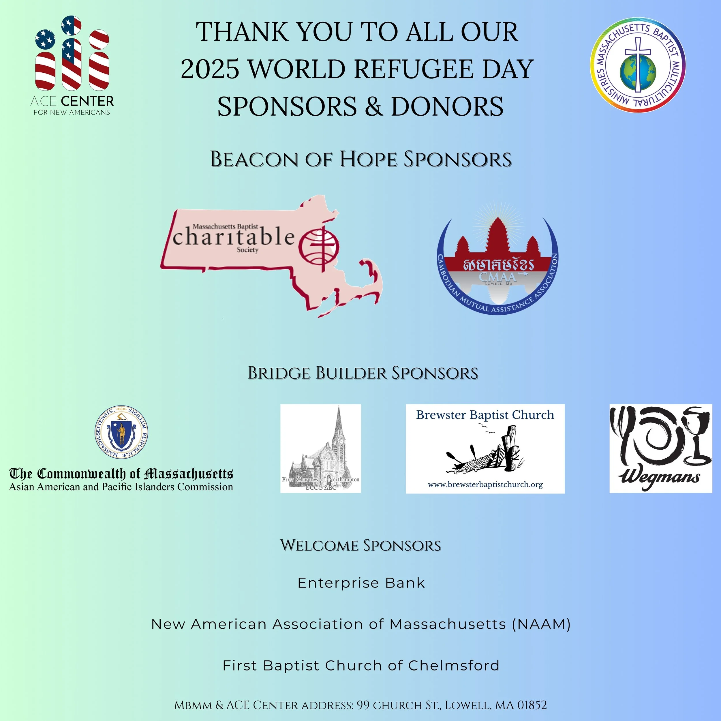 World Refugee Day 2025 — ACE Center for New Americans