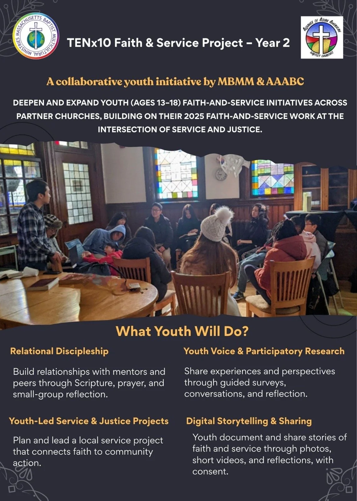 TENx10 Faith &amp; Service Project – Year 2
