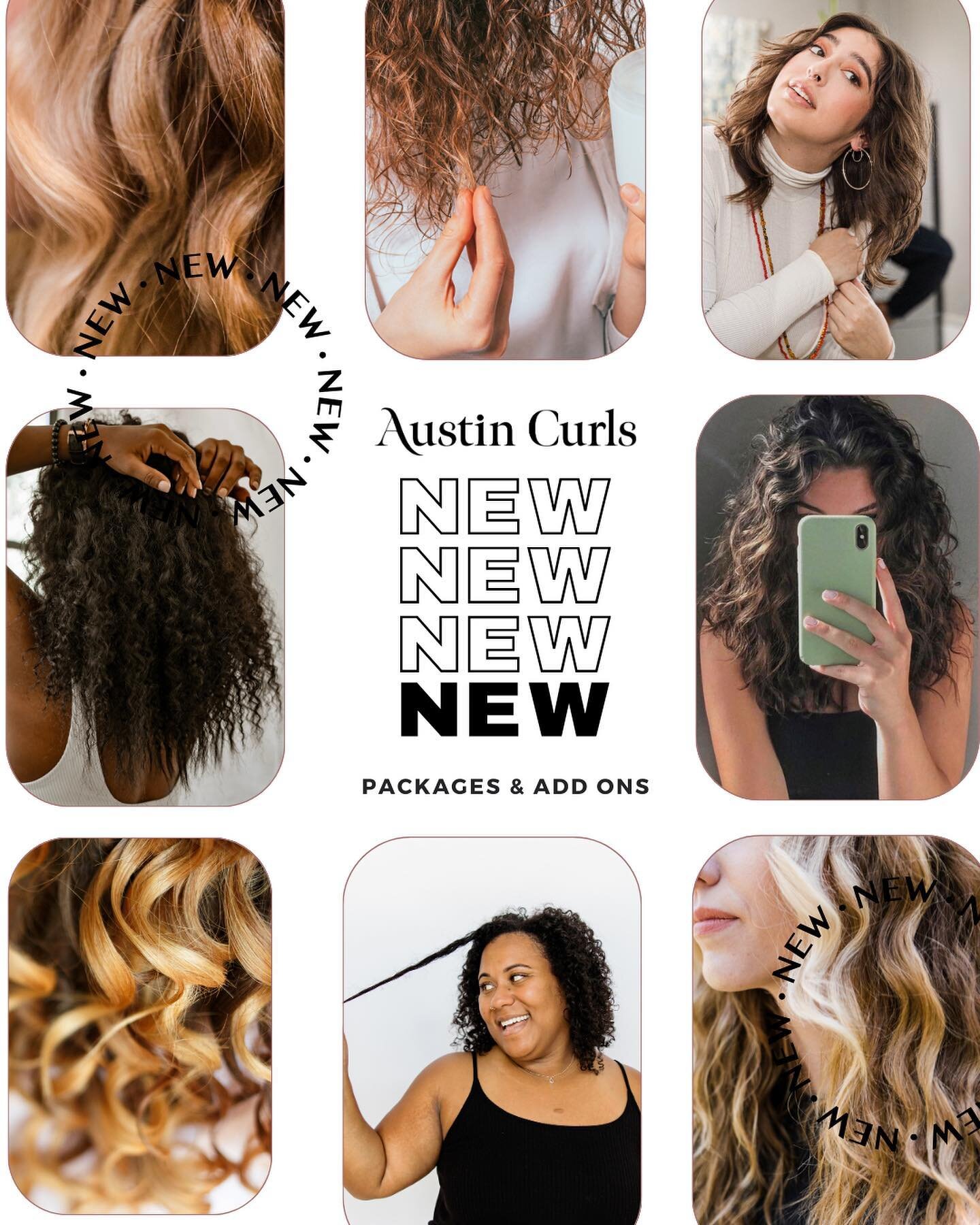 Are you ready for that NEW NEW?! We&rsquo;re now offering some incredible new packages &amp; add ons to keep your hair slaying through the seasons! 
​​
​​INTRODUCING:
​​
​​​❄️​ LET IT CURL $250 (WINTER): Unleash your inner ice Queen with our &quot;Le