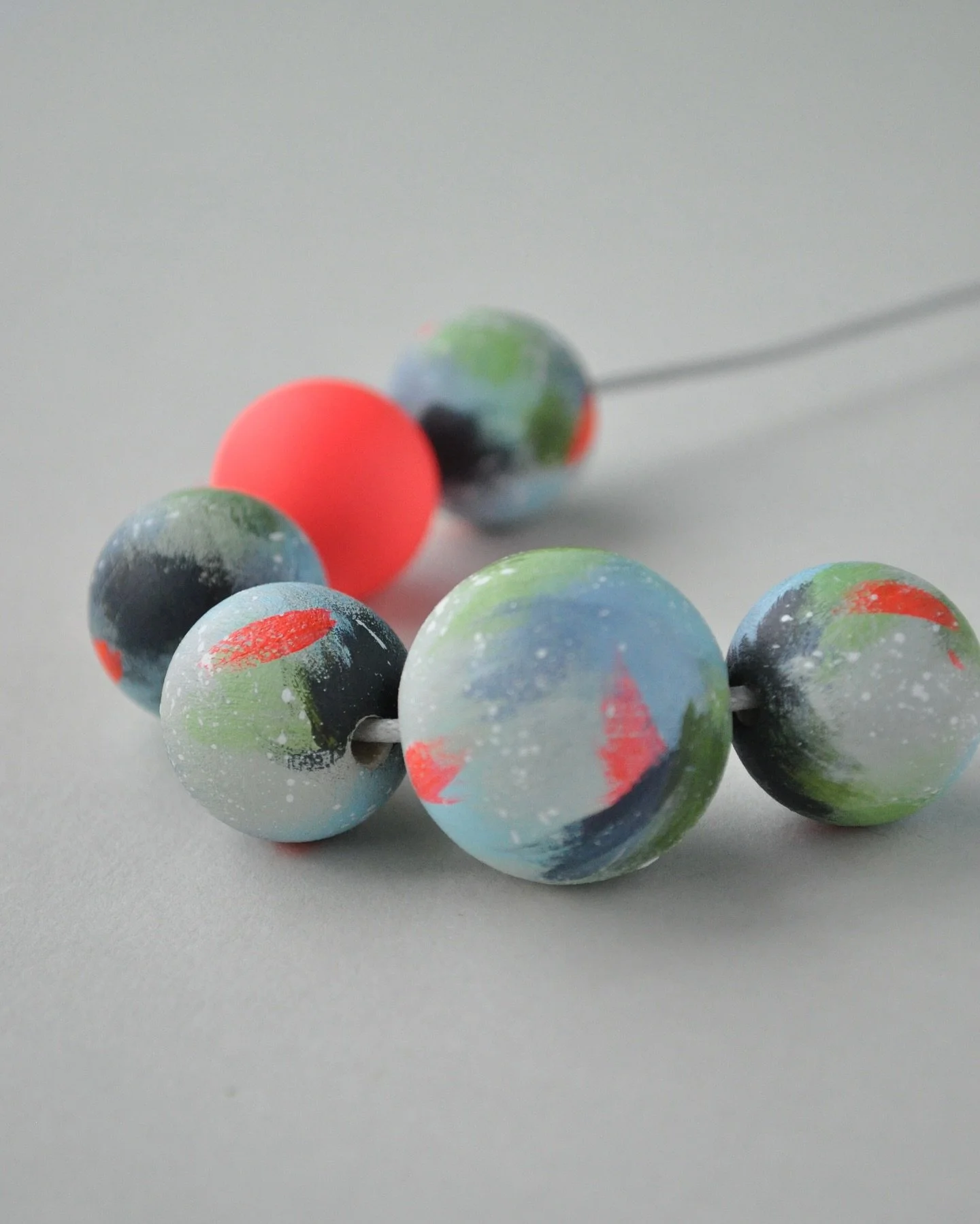 More pretty newness all ready to take to my upcoming Christmas markets, starting with @makerscornwall a week today! Find out more on the Makers Cornwall Website! 

I love these pretty muted pastels with just a pop of neon - inspired by misty mornings