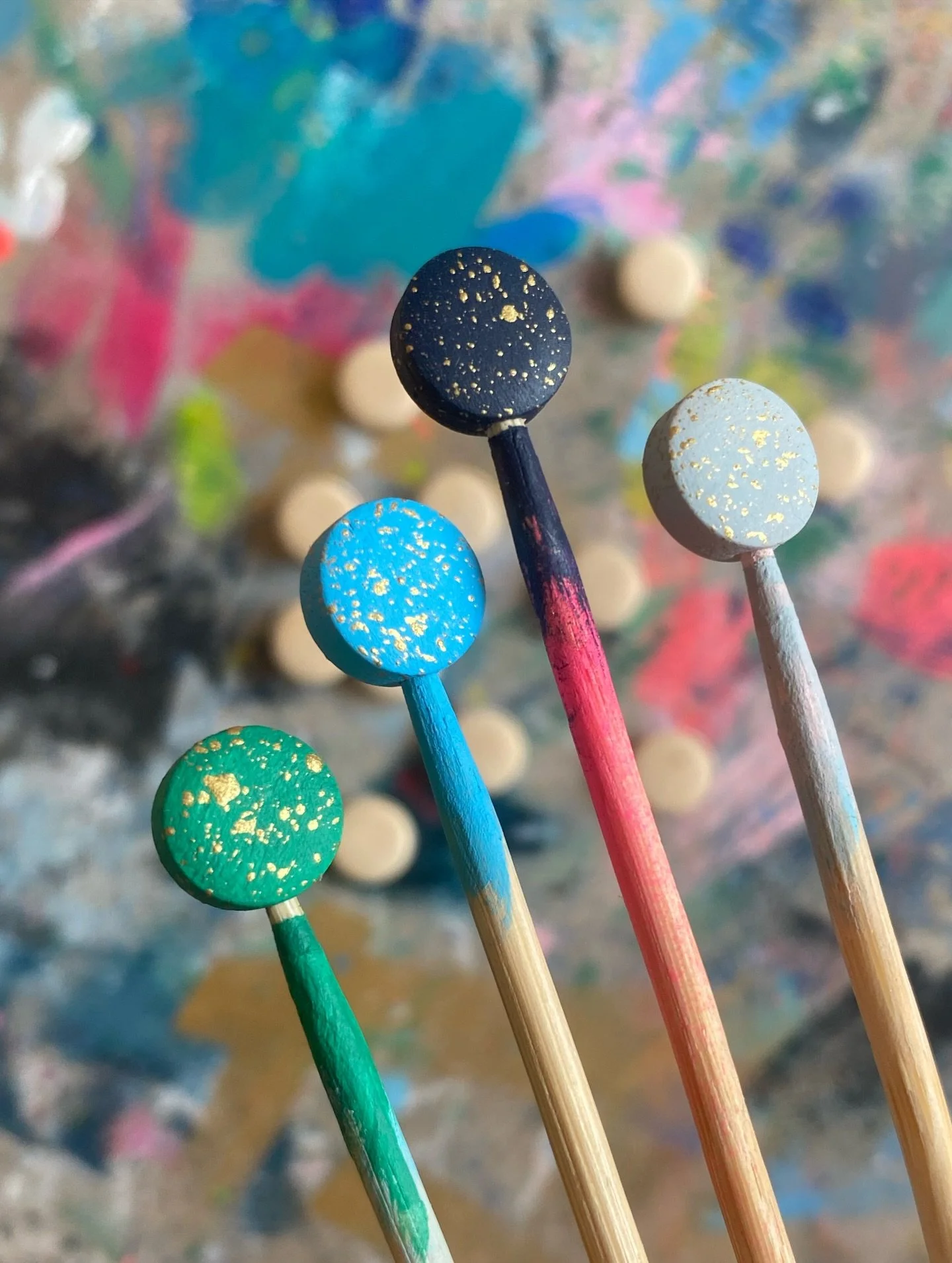 Trial &amp; Error 🌟

I accidentally ordered the wrong size beads and these tiny cute ones arrived! Sometimes these things turn out to be a bit of luck though, and I decided to experiment and see how they would look for some new bracelet ideas - I re