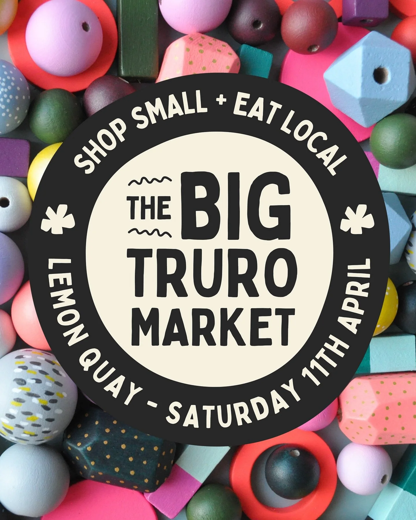 Join me for my first market of the year - I&rsquo;m back for some BIG love for shopping small and eating local in our great little city of Truro this Saturday&nbsp;- 11th April, 9am - 4pm for the BIG Truro Market!

Hosted in the heart of Truro on Lem