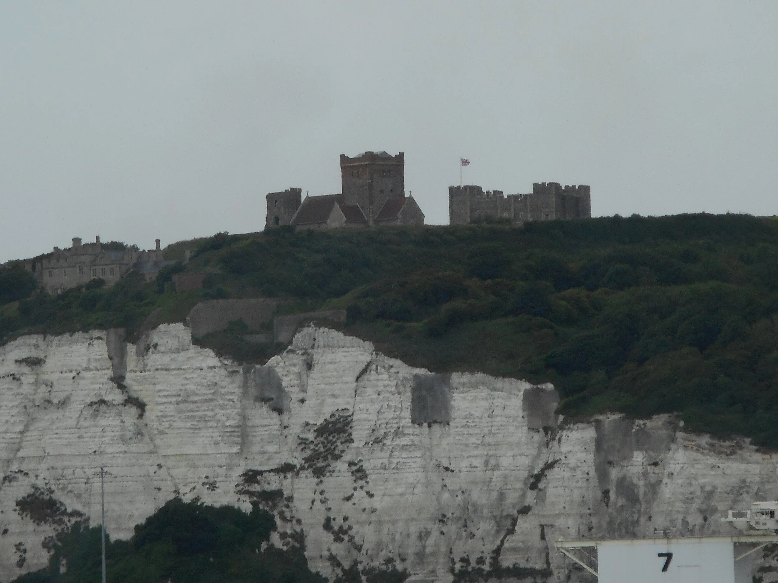 White cliffs at Dover