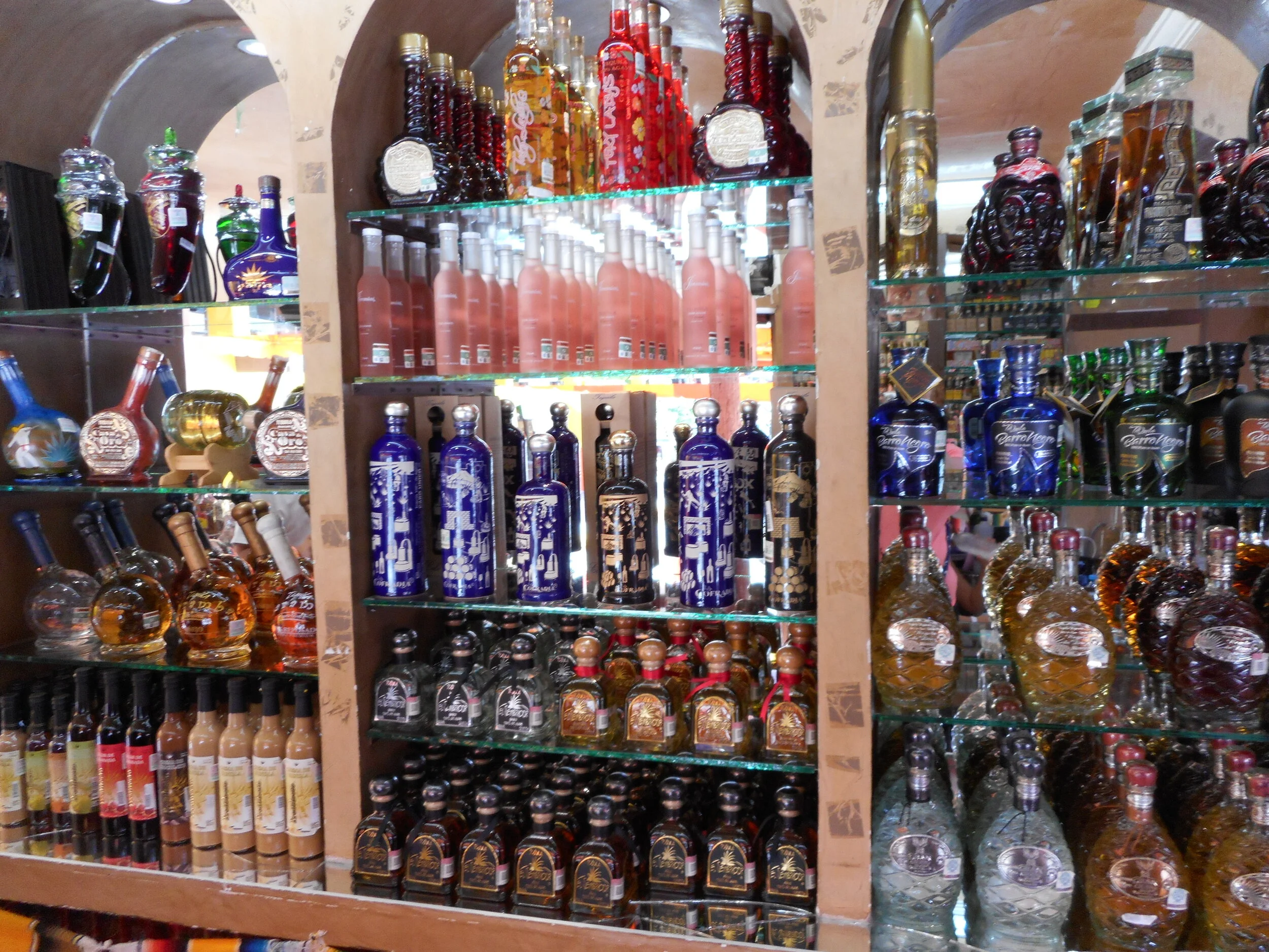 Tequila Shop in Cancun Mexico 