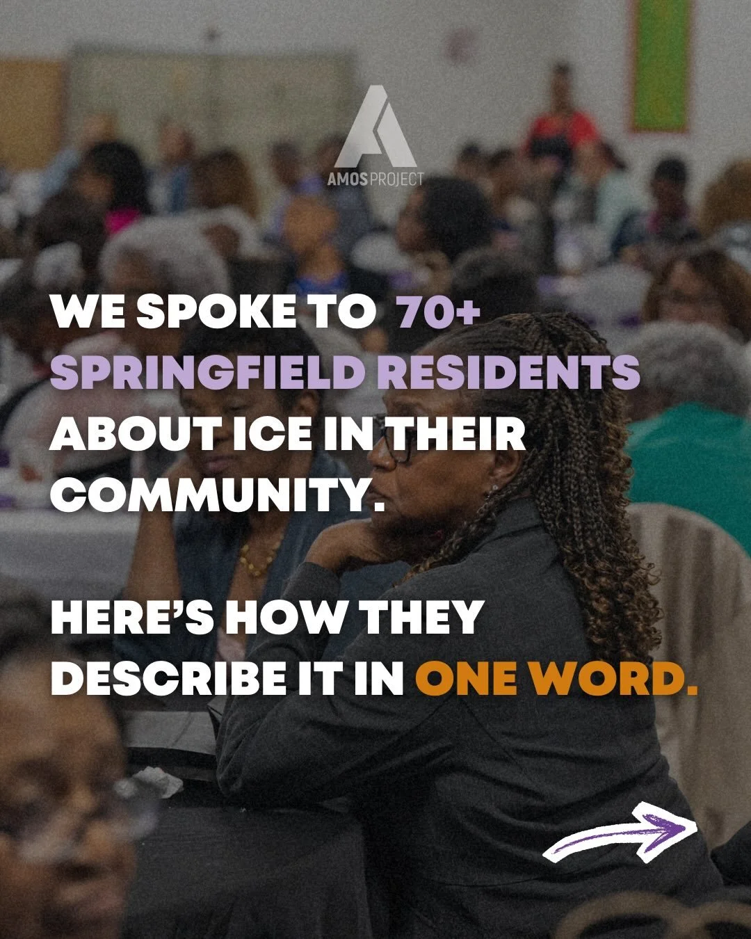 Their answers said everything 😔

&mdash;

Last week, we held a town hall with 70+ families in Springfield, OH.

We shared resources and info about what Haitian and other immigrants can do to protect themselves against ICE.

We also asked about how r