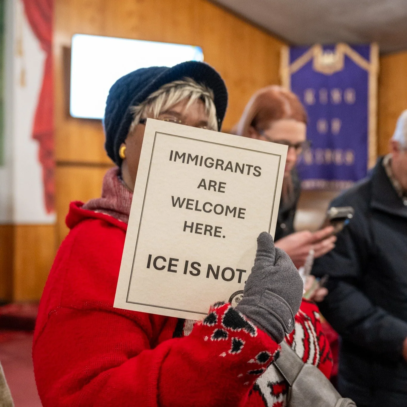 There has been nothing but chaos in Ohio. Our faith calls us into action for our neighbors, our families, our friends, and our communities. The federal administration's immigration policies stoke white Christian Nationalism and target Ohioans and bus