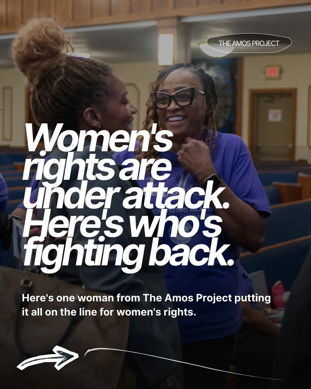 Meet the leader, the legend, and our Amos gworl 💅 herself &mdash; Ms. Jacqui!

She&rsquo;s been fighting for women&rsquo;s rights, justice, and making sure the people in power actually listen to the people.

#womenshistory #womenshistorymonth