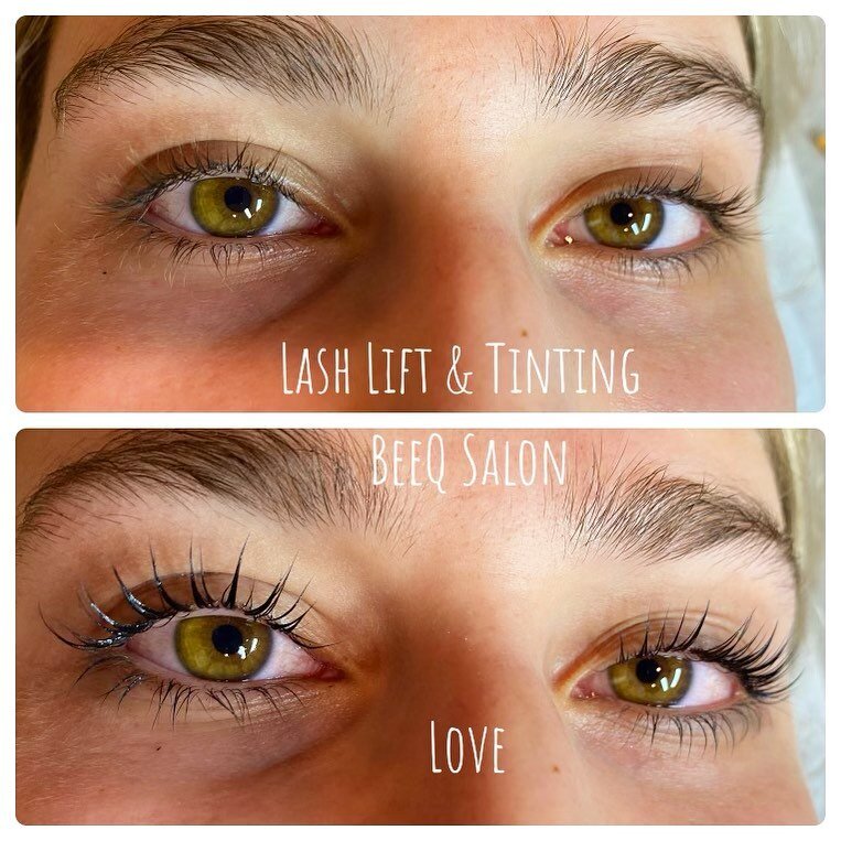Love love love this natural lash lift + tint! A great alternative to lash extensions for the babes who are already blessed with long lashes that just need a little extra curl 💖