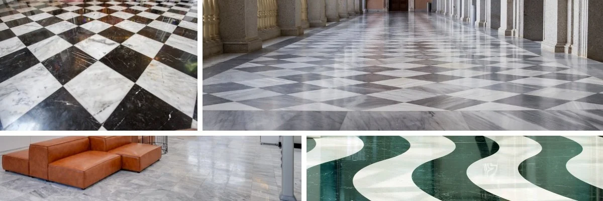 Marble Floors are often slippery.
