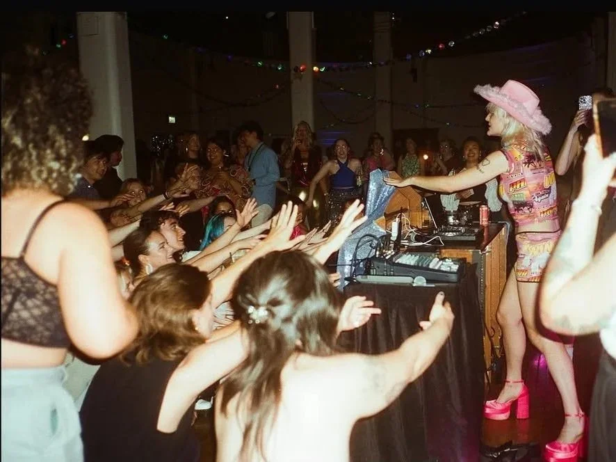 ABBA Disco for Abortion Care with Liza Anne & Hooligan Mag, Photo by Bella Peterson