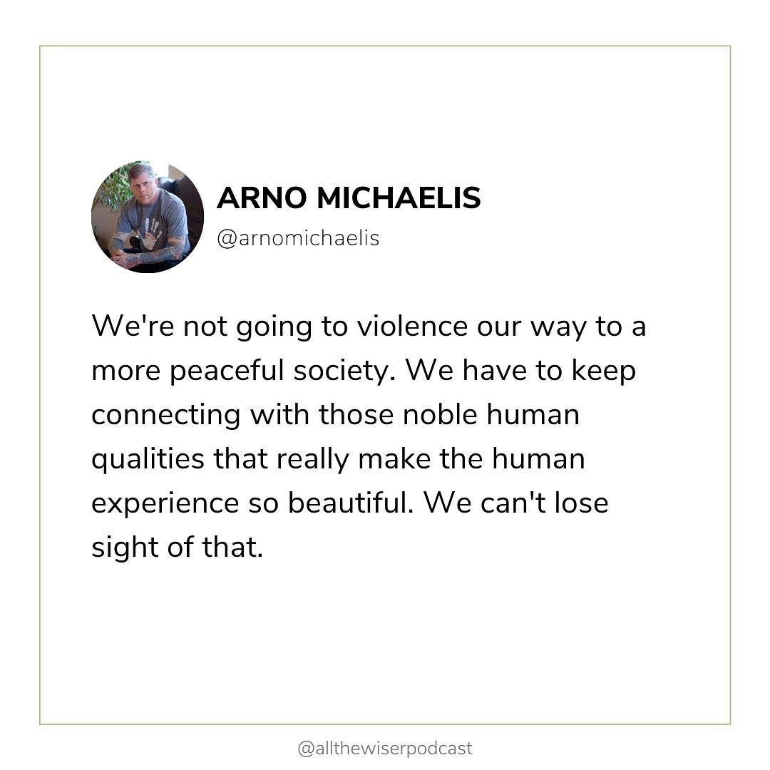 Sometimes, the most powerful force against hate isn&rsquo;t anger or hostility - it&rsquo;s kindness. Tomorrow on &ldquo;A Little Wiser&rdquo;, Kimi is joined by Erica and Tara to reflect on last week&rsquo;s episode with Arno Michaelis. 

We hope yo