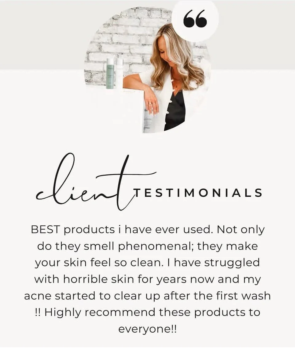 ✨Why double cleanse?✨
Because one wash just isn&rsquo;t enough.

Your first cleanse melts away makeup, sunscreen, and the day&rsquo;s buildup. The second goes deeper clearing pores, balancing skin, and allowing your skincare to actually work. 💧
Glow