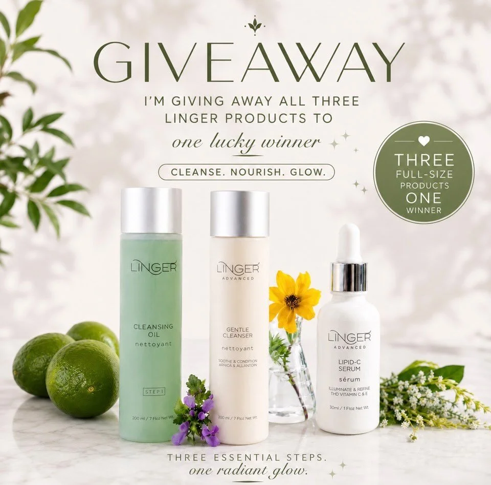 ✨GIVEAWAY✨Value $280
Three full sized products to one lucky winner!

🎈In honour of LINGERS 4th Birthday and Mother&rsquo;s Day.💐

How to Enter ⬇️

1. Follow @lingerskincare 
2. Tag your Friends &amp; Moms in the comment section below.
(Each tag wil