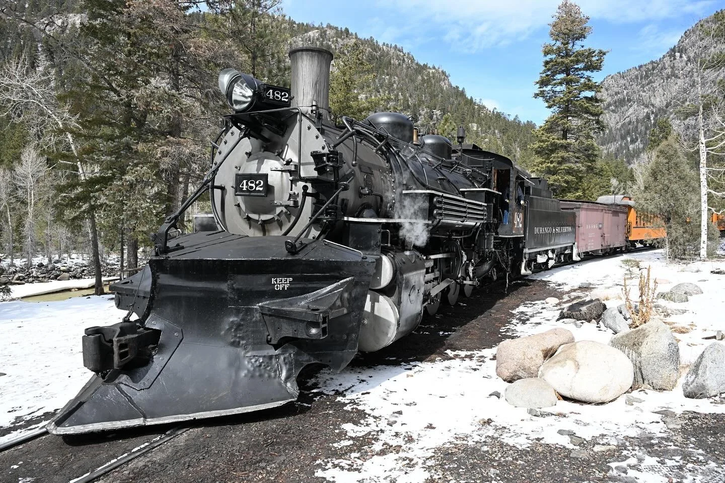 The Silverton Steam Train is an amazing experience. This train has run since 1882 and when you are atop the mountain the views looks like they are straight out of the history books. The natural beauty of the mountains and the historic experience aboa