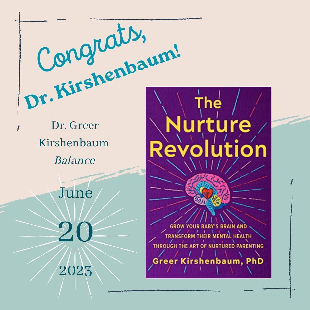 Congratulations to @nurture_neuroscience_parenting on her one-week pub day anniversary! 

We are so honored to have been a part of this important, essential journey. 

#litagent #bookpublishing #neuroscience