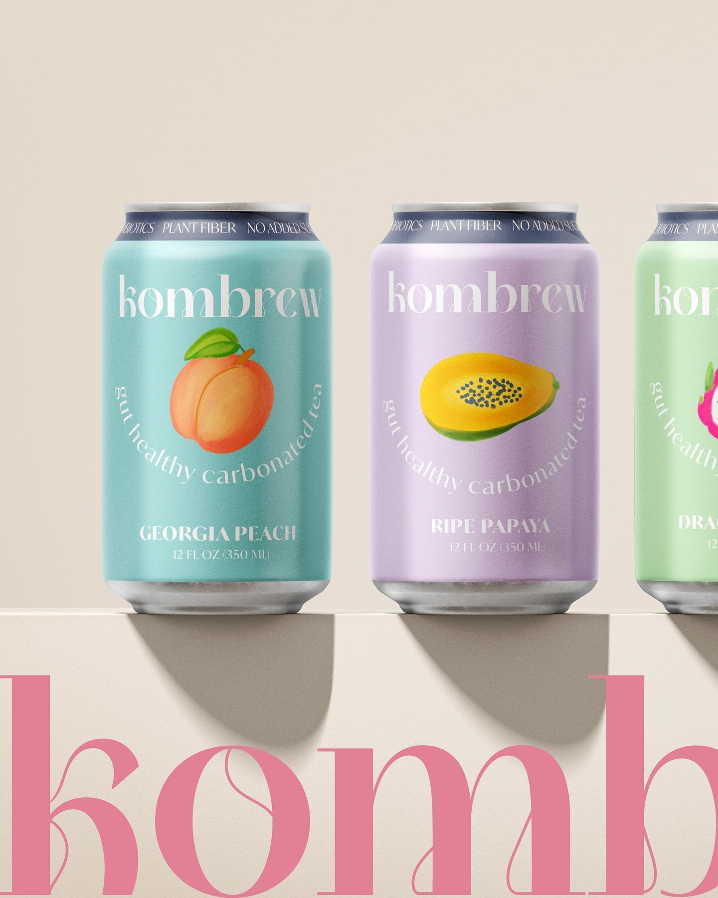 How the final branding came together for Kombrew kombucha 😍

A little late on this after having a hectic week last week and taking some time off Instagram but I seriously LOVE how these cans came out 

#tbckombrew #tbcthrowback #briefclub #designbri