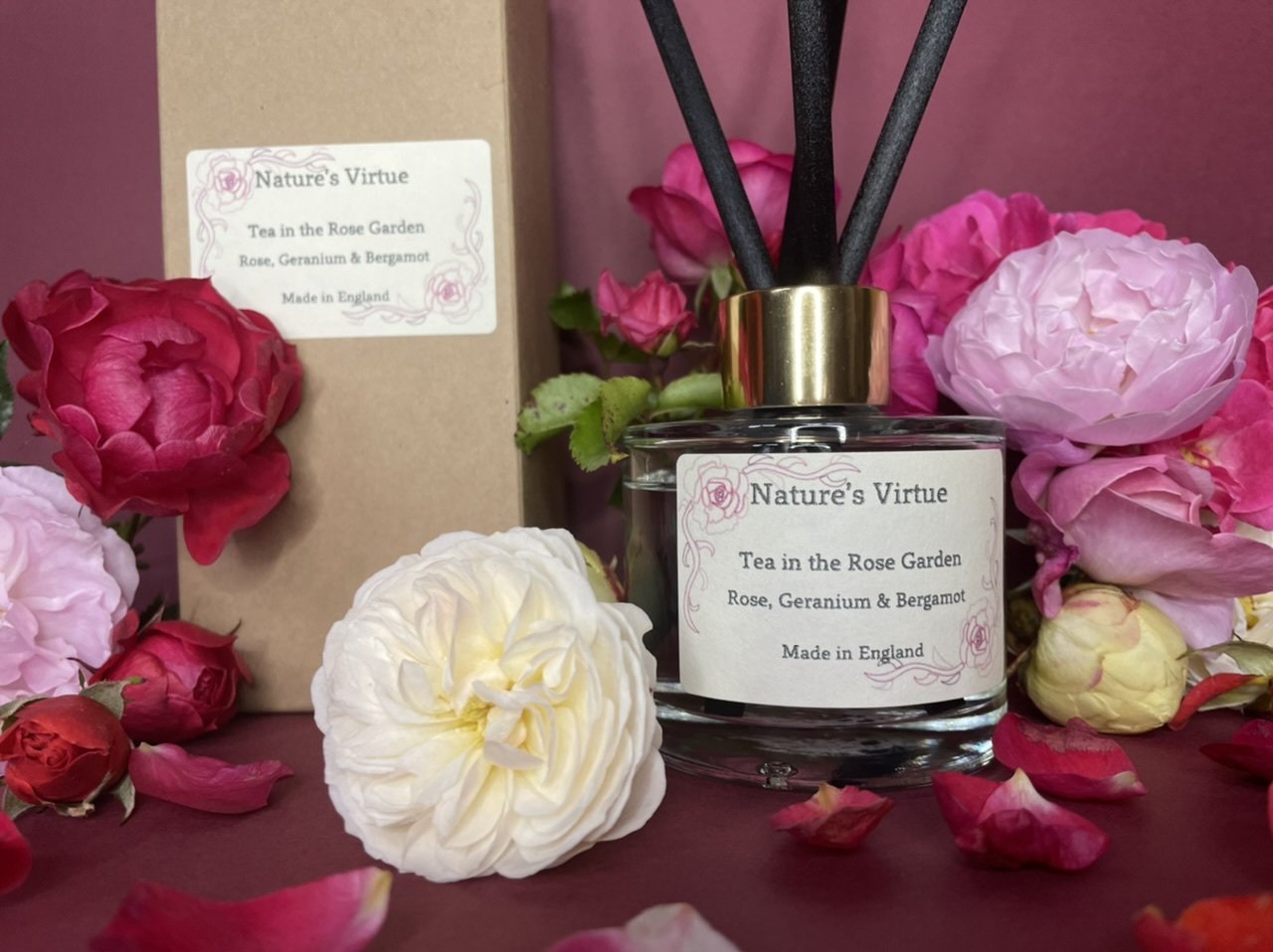 Tea in the Rose Garden Reed Diffuser