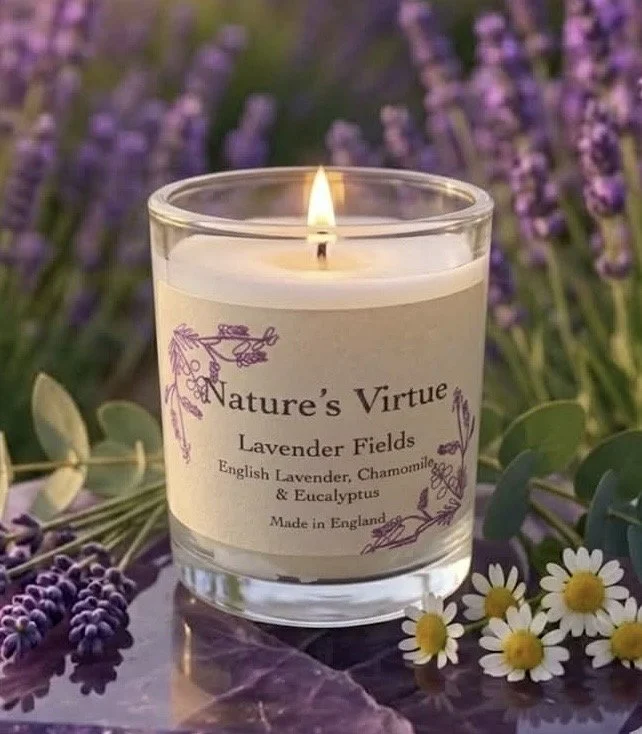 9cl Aromatherapy Candle - Lavender Fields