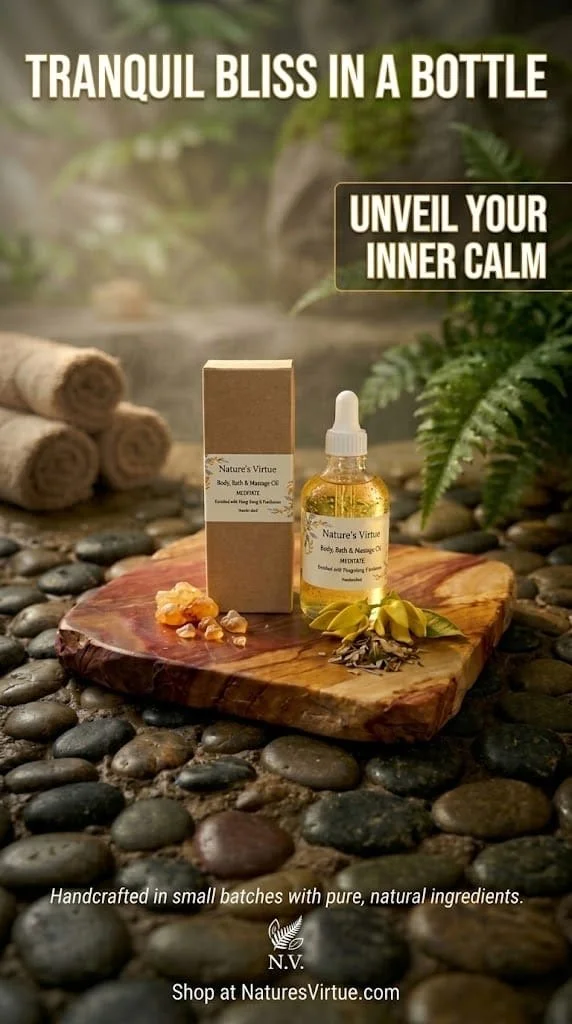 Body, Bath & Massage Oil - Meditate