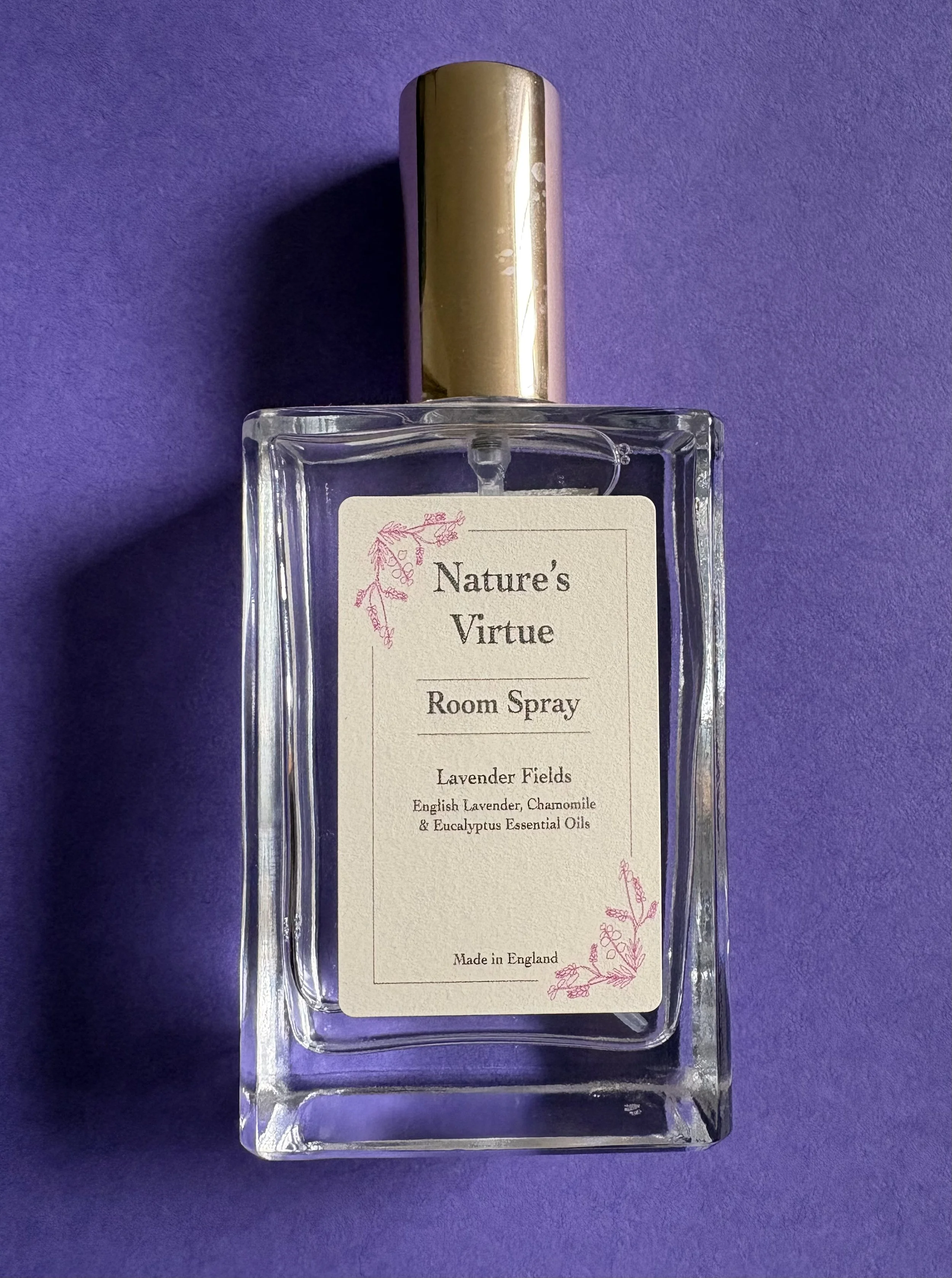 Lavender Fields Aromatherapy Room Spray