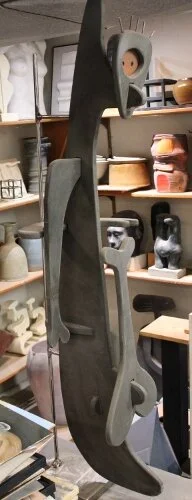 N3 - Tall Abstract Sculpture - Variation on Noguchi - MDF (192x500).jpg