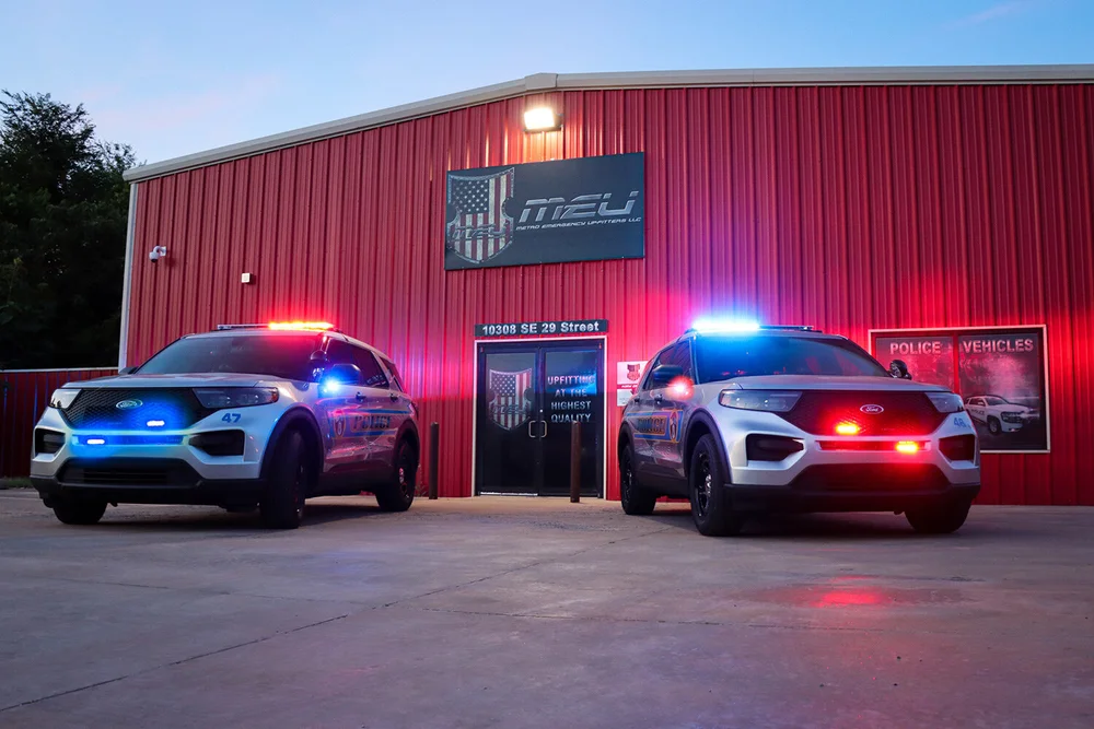Fire and EMS command vehicle equipped with organized emergency response gear and professional vehicle upfitting