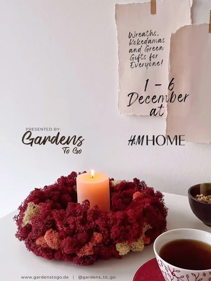 Ahem&hellip; It&rsquo;s happening friends!! 🌿
Our Xmas pop-up is back!!

This time again at the beauuuuutiful @hmhome concept store in Hackescher Markt ✨

I&rsquo;m so excited to bring a touch of nature and slow-crafted beauty with botanical wreaths