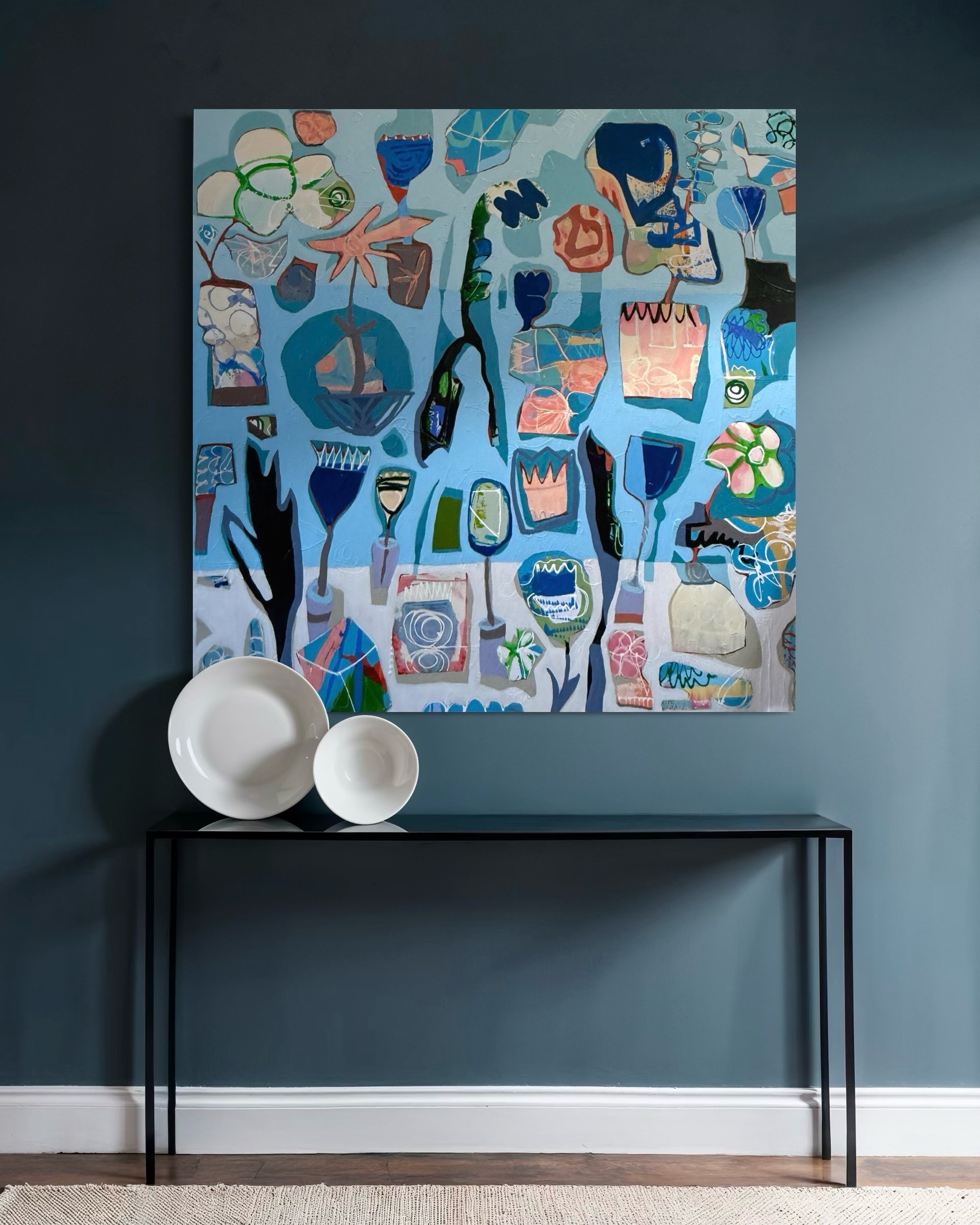 Something shifts when the paintings are almost ready to leave the studio.

One week from tomorrow I&rsquo;ll be in Westport, CT with a new collection of work for the Westport Fine Arts Festival.

Some pieces arrive with clarity. Others slowly uncover