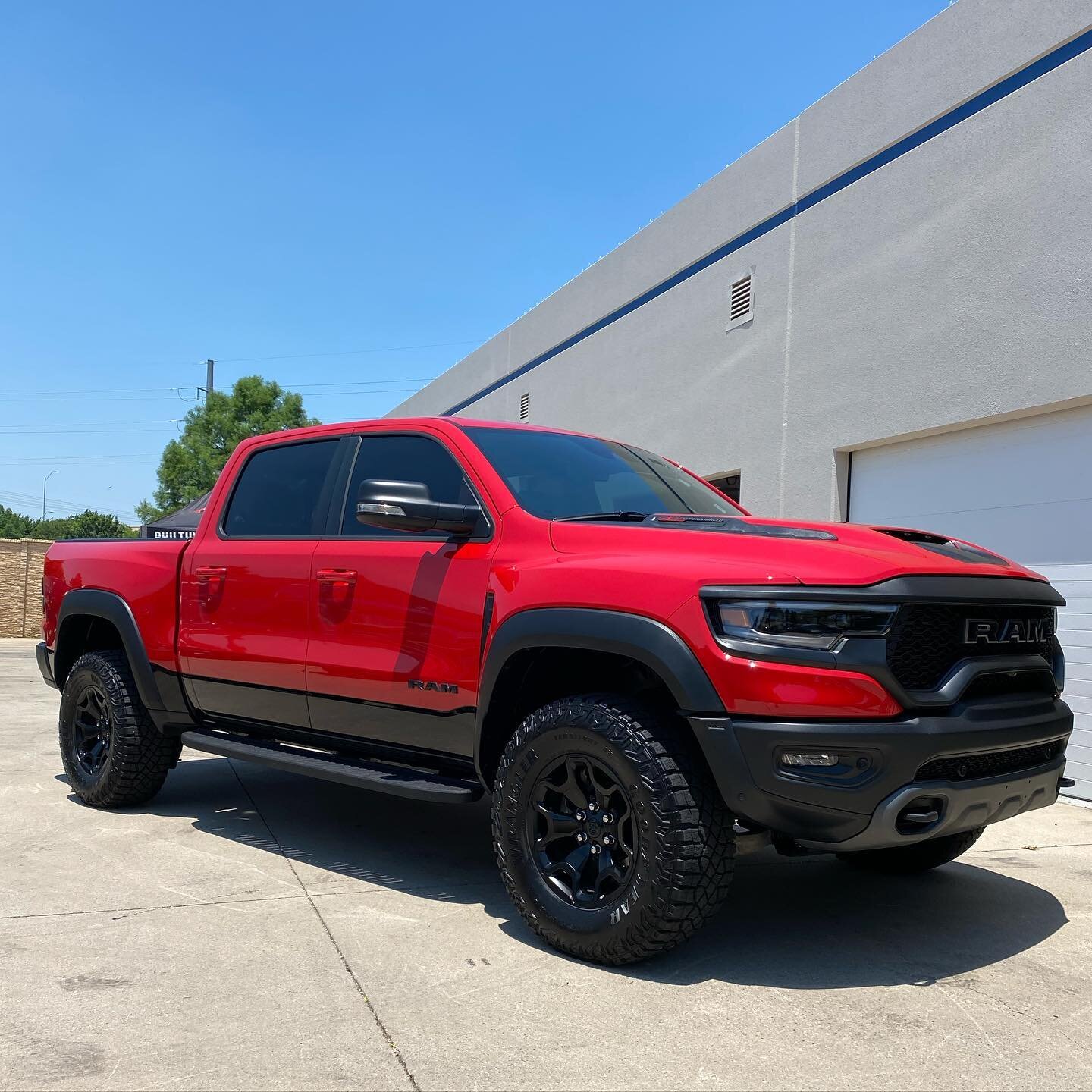 Another 2021 Dodge TRX in for our level III detail receiving Beadlock Marine ceramic coating.