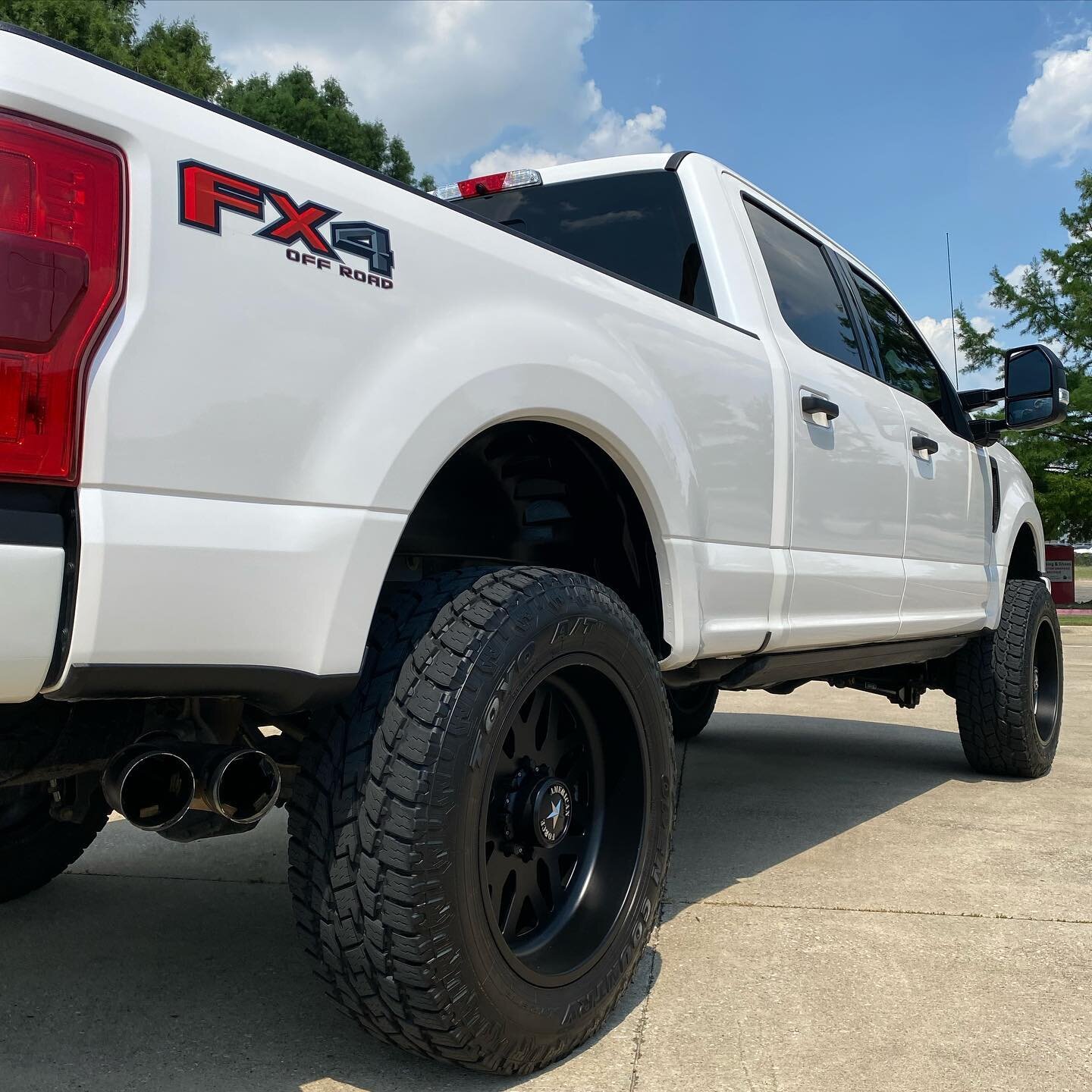 Level III detail on this F250. This received a full paint correction &amp; Beadlock Marine ceramic coating.