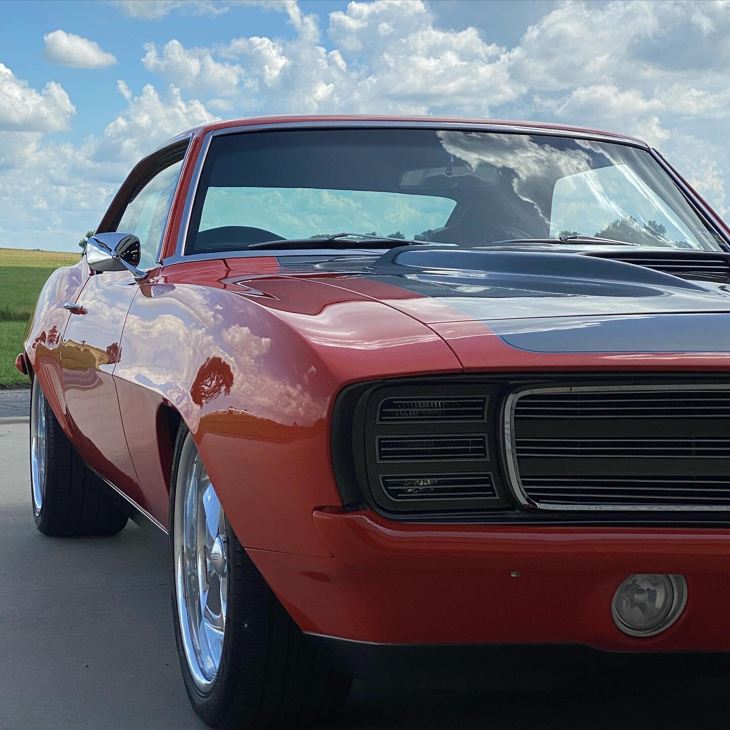 1969 Camero Foose build! This was in preparation for Barrett Jackson Monterey, CA in August. 

This is 1 of 3 designed w/ this paint scheme by Chip Foose. We are very fortunate to have a a customer base that trust&rsquo;s Philthy&rsquo;s with these o