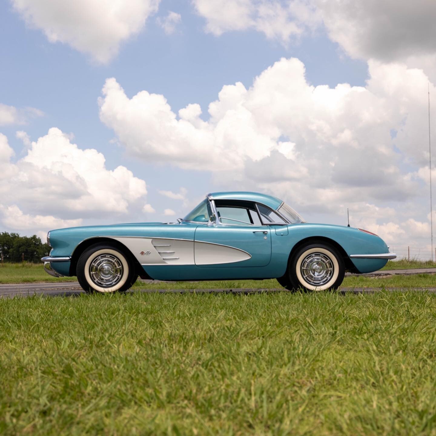 1959 Corvette cleaned up for a personal collector. This beauty was ALL ORIGINAL! 54.1 miles on the odo. This was a special slice of history that I will always remember. 

#v #chevroletperformance #corvettemods #corvetteparts #americanmuscle #corvette
