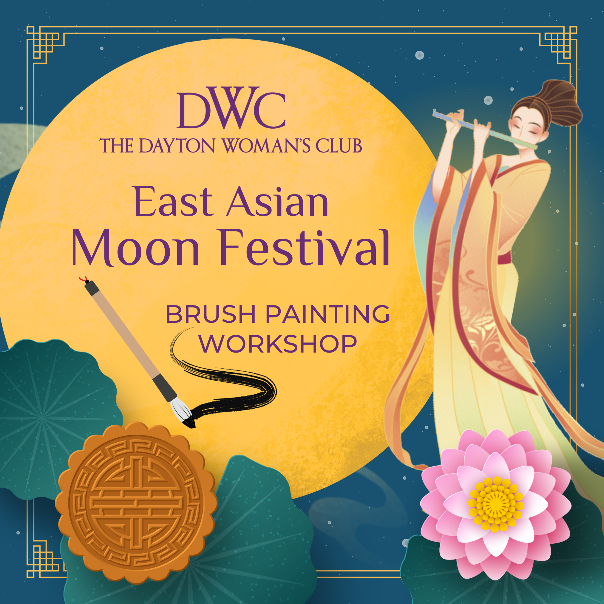 East Asian Moon Festival: Brush Painting Workshop