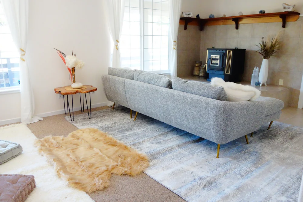 Living room at the Venusian retreat house
